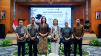 Menteri Pariwisata Widiyanti Putri Wardhana dalam acara peluncuran JCWF 2026 di Balairung Soesilo Soedarman, Jakarta, Jumat (30/10/2026)
