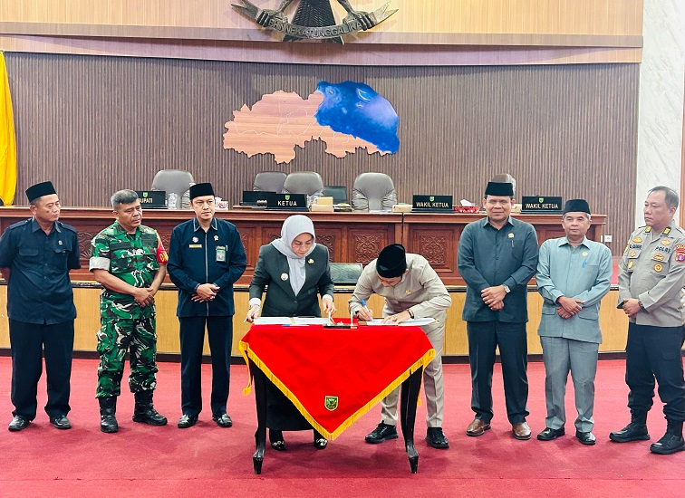 Pengesahan APBD Perubahan Berau 2026.(Foto: Nadzriel)