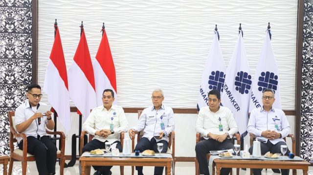 Kegiatan Sosialisasi Nasional dan Coaching Clinic Program MagangHub Batch 3 Angkatan II Tahun 2026 di Jakarta, Senin (26/10/2026). (dok. Kemnaker RI)