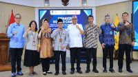 Wakil Menteri Ketenagakerjaan (Wamenaker) Afriansyah Noor Afriansyah saat dalam acara pembukaan Untidar Job Fair 4.0 & Disnaker Goes to Campus 2026 di Universitas Tidar (Untidar), Magelang, Jawa Tengah, Jumat (9/10/2026). (Dok. Humas Kemnaker)