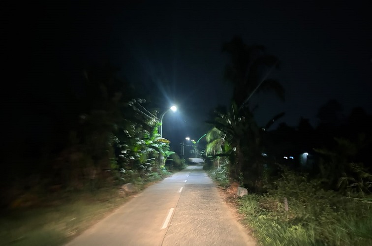 LPJU di Mangkurawang, Sabtu (10/10/2026) (achmad/Lingkarkaltim)
