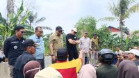 Peninjauan Lapangan Pemkab Kukar & Pemkot Samarinda terkait Pengendalian Aliran Air di Desa Loa Janan Ulu Kecamatan Loa Janan, Sodetan KM 2 , Sabtu (3/10/26). (Dilla/lingkarkaltim)
