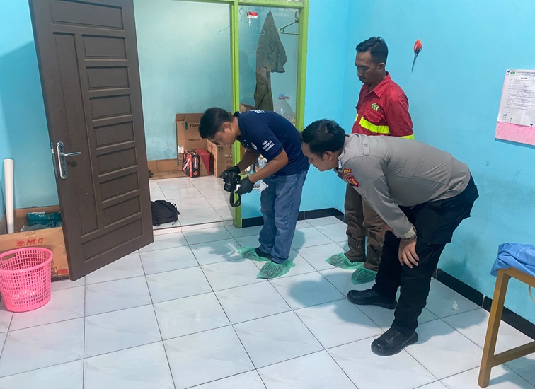 Lokasi Penemuan Mayat Pria di Loa Kulu (Dok. Polsek Loa Kulu)