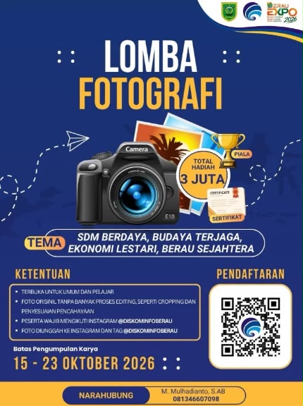 Diskominfo Berau Buka Informasi Program di Expo 2026 Wi-Fi Gratis  , Terkait Program Wi-Fi Gratis .(Nadzriel/Lingkarkaltim)
