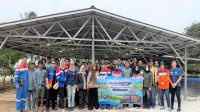 kunjungan lapangan ke program tanggung jawab sosial perusahaan (CSR) Gerbang Insan Mapan di Desa Sebakung Jaya, Kecamatan Babulu, Kabupaten Penajam Paser Utara (PPU), Sabtu (17/10/2026).(Dok.PHKT)