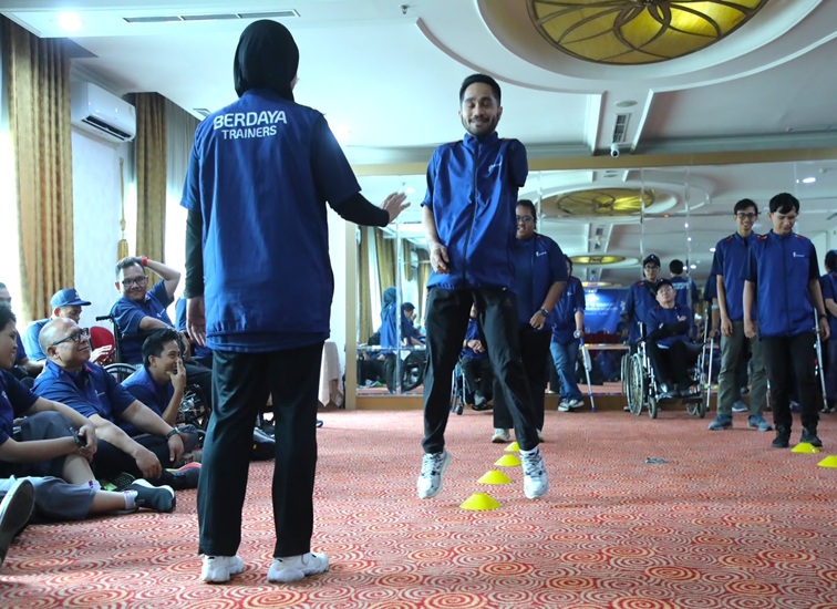 Kemenpora RI melalui Kedeputian Bidang Pembudayaan Olahraga menuntaskan program Training of Trainers (ToT) Penggerak Olahraga Disabilitas BERDAYA di 16 titik pelaksanaan sepanjang 2026. (dok. Kemenpora)