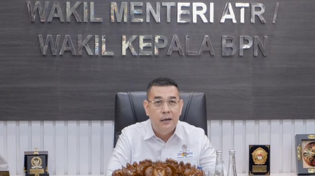 Wakil Menteri Agraria dan Tata Ruang/Wakil Kepala Badan Pertanahan Nasional (Wamen ATR/Waka BPN), Ossy Dermawan. (Dok. KementerianATRBPN)