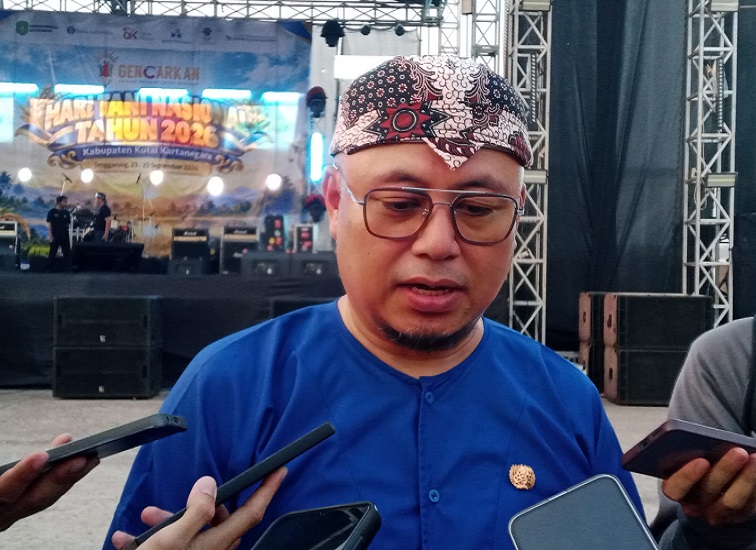 Kepala Disdikbud Kukar, Heriansyah, Sabtu (7/10/2026) (Rizki/Lingkarkaltim)