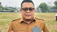 Kepala DPMD Kukar, Arianto, Selasa (13/10/2026) (Rizki/Lingkarkaltim)