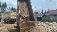 Proses Pembangunan SPBN, Kec. Anggana, Desa Handil, Kamis (29/10/26). (Doc. Efri Novianto)