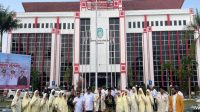 Peringatan Sumpah Pemuda di Halaman Kantor Bupati Kukar, Rabu (28/10/2026). (Dilla/lingkarkaltim)