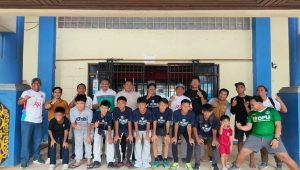 Pelepasan Tim PS Pemuda Tenggarong Yang Akan Berlaga Ke Piala Soeratin di IKN (Hafiz/Lingkarkaltim)