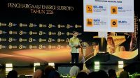 Wakil Menteri Energi dan Sumber Daya Mineral (ESDM), Yuliot pada Malam Puncak Perayaan Hari Jadi ke-81 Pertambangan dan Energi yang juga dirangkaikan dengan penganugerahan Penghargaan Energi Subroto 2026 di Hotel Westin Jakarta, Jumat (23/10/2026) malam. (Dok. Kementerian ESDM)