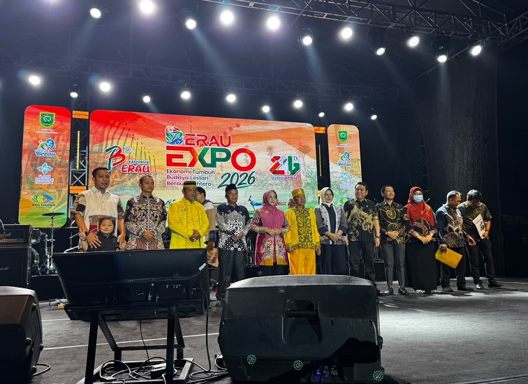 Penutupan Berau Expo 2026.(Nadzriel/Lingkarkaltim)