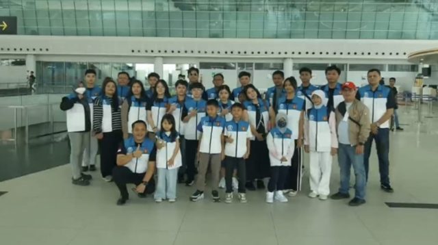 Keberangkatan Atlet Catur Kaltim (Dok. PERCASI Kaltim)