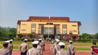 Apel Gelar Pasukan dalam rangka Operasi Patuh Mahakam Tahun 2026 (Foto : Hafidz/Lingkarkaltim)