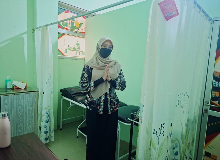 Ruang Fisioterapi di Puskesmas Rapak Mahang. (Dilla/Lingkarkaltim)
