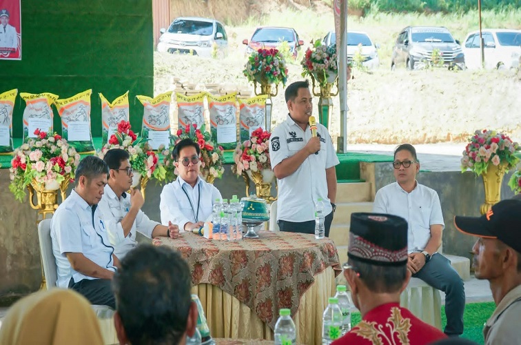 Kepala Desa Batuah, Abd Rasyid.(Dok.Hasbi)