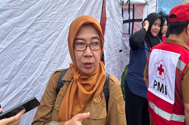 Kepala Dinsos Kukar Rinda Desianti, Selasa (6/10/2026) (Rizki/Lingkarkaltim)