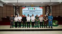 Rapat Forum Koordinasi Pimpinan Daerah (Forkopimda) Provinsi Kalimantan Timur Tahun 2026 di Aula Makodam VI Mulawarman, Rabu (7/10/2026).(Adpim Pemprov Kaltim)