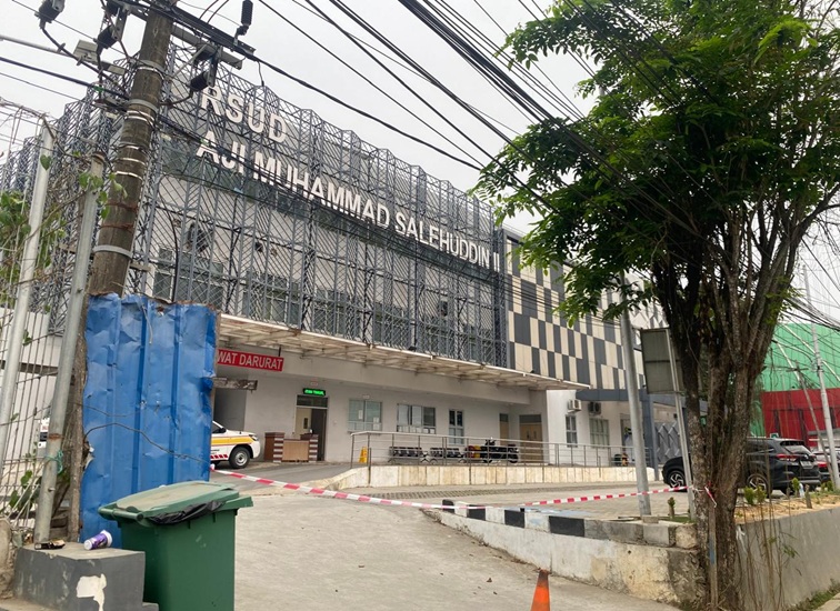 RSUD Aji Muhammad Salehuddin (AMS) II di Jalan Wahid Hasyim I, Sempaja Selatan, Samarinda. (Devi/Lingkarkaltim)