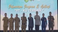 Peluncuran program dan aplikasi RT Ku Terbaik. (Doc. DPMD Kukar)