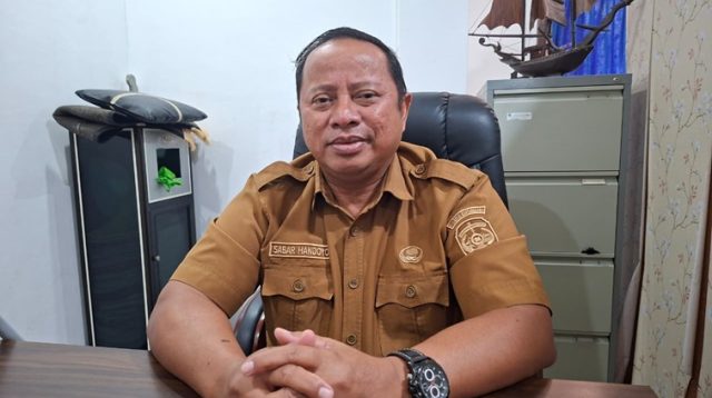 Kepala Bidang Pengelolaan Perikanan Budidaya DKP Kukar, Sabar Handoyo, Senin (12/10/26). (Dilla/lingkarkaltim)