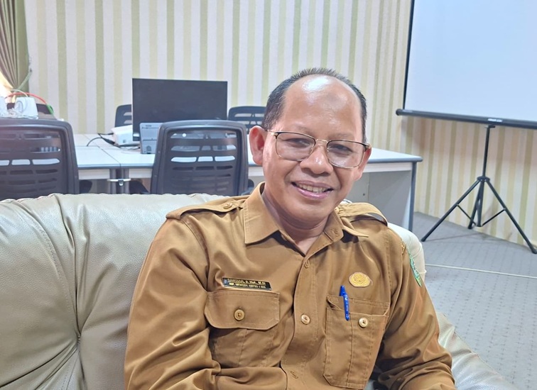 Samsiar, Sekretaris Dinas Perkebunan (Disbun) Kab. Kutai Kartanegara (Kukar). (Dilla/lingkarkaltim)