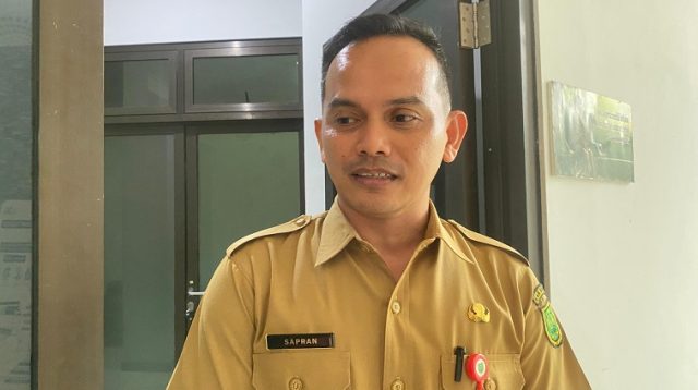  Kepala Badan Pengelolaan Keuangan dan Aset Daerah (BPKAD) Berau, Sapransyah.(Nadzriel/Lingkarkaltim)