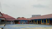 Suasana sekolah di SMP Negeri 3 Tenggarong.(Far/Lingkarkaltim)