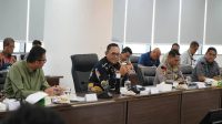 Rapat Koordinasi Tindak Lanjut Penertiban Kawasan Konservasi Bukit Tengkorak yang dipimpin Kepala Otorita Ibu Kota Nusantara (OIKN) Basuki Hadimuljono di Kantor OIKN, Kamis (1/10/2026).(Adpim Pemprov Kaltim)