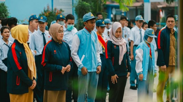 Pelepasan Peserta O2SN dan Atlet Posnas Kukar (Dok. Humas SLB Negeri Tenggarong)