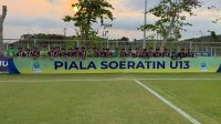 Pemain PS Pemuda Kukar Saat Main di Piala Soeratin u13 di IKN (Dok. PS Pemuda Kukar)