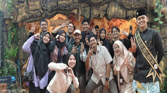 Dinas Kebudayaan dan Pariwisata (Disbudpar) Kabupaten Berau mengangkat Goa Bloyot sebagai tema stan dalam Berau Expo 2026.(Nadzriel/Lingkarkaltim)