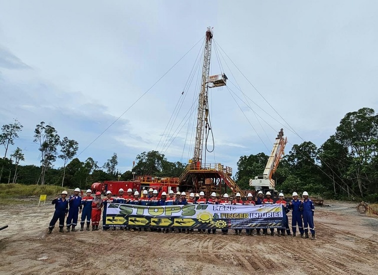 PT Pertamina EP (PEP) Bunyu Field berhasil meningkatkan produksi minyak dan gas dari Sumur BN-38.(Pertamina EP)