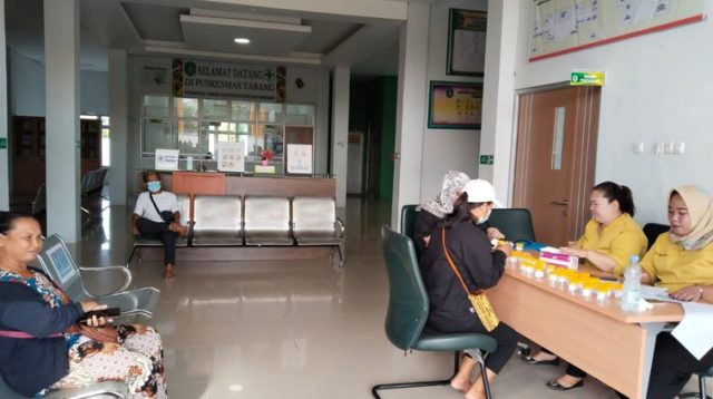 Pelayanan Puskesmas Tabang. (Doc. Puskesmas Tabang)