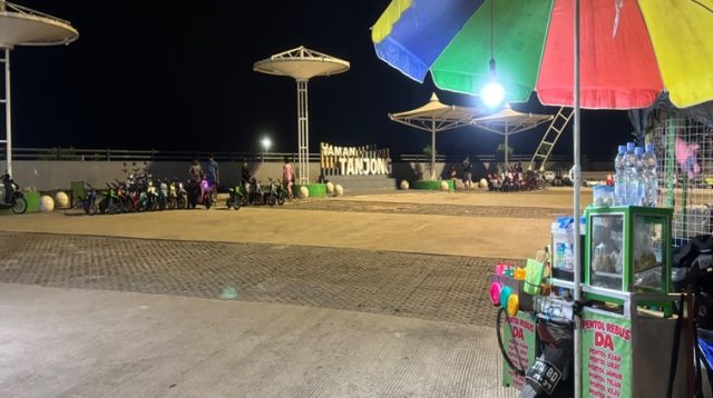 Kawasan Taman Tanjong, Kamis (22/10/2026) (Rizki/Lingkarkaltim)