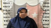 Pelaku Saat Diamankan di Polsek Muara Kaman (Dok. Humas Polres Kukar)