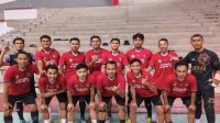Tim futsal Badan Pembina Olahraga (Bapor) Korps Pegawai Republik Indonesia (Korpri) Kabupaten Kutai Kartanegara.
