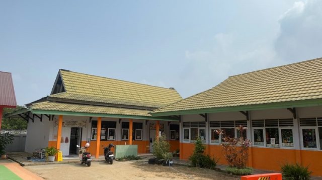 TK Negeri Pembina Tenggarong, di Jalan Lais, Kelurahan Timbau, (12/10/2026). (Far/Lingkarkaltim)