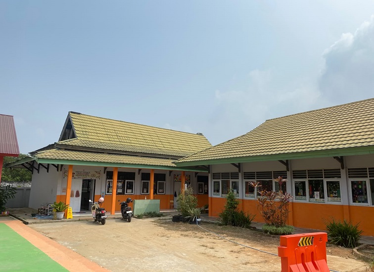 TK Negeri Pembina Tenggarong, di Jalan Lais, Kelurahan Timbau, (12/10/2026). (Far/Lingkarkaltim)