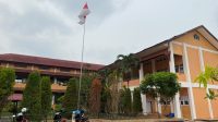 Suasana sekolah di SMK YPK Tenggarong, Sabtu (10/10/2026).(Far/Lingkarkaltim)