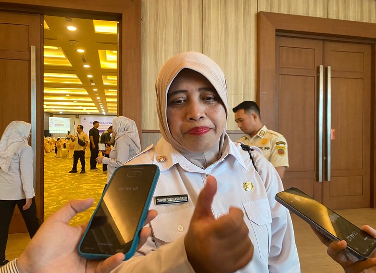 Kepala Disnaker Samarinda, Yuyum Puspitaningrum.(Devi/Lingkarkaltim)